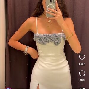 NWT ZARA FLORAL JEWEL CAMISOLE